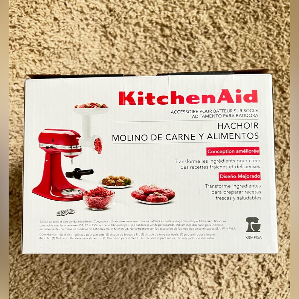 NEW Kitchen Aid Food Grinder